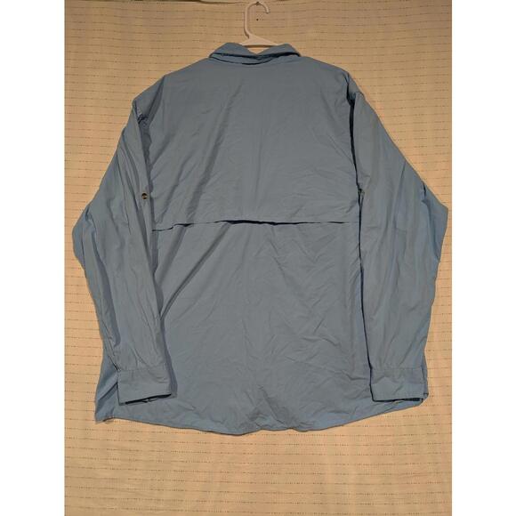 Guide Series Vented Fishing Shirt Light Blue Mens Size XXL Long Sleeve - Picture 9 of 9